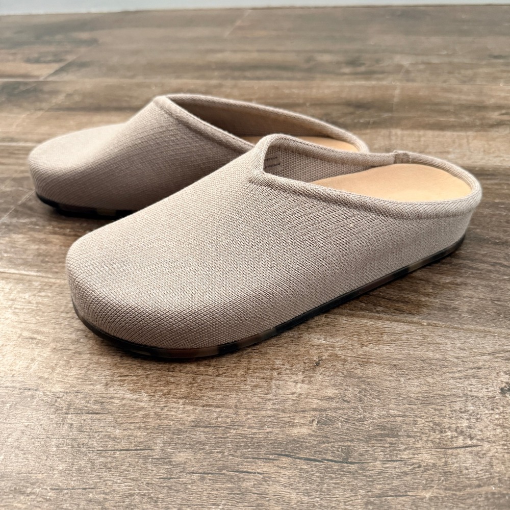 Rothy's Women's Slip-On Mules in Taupe